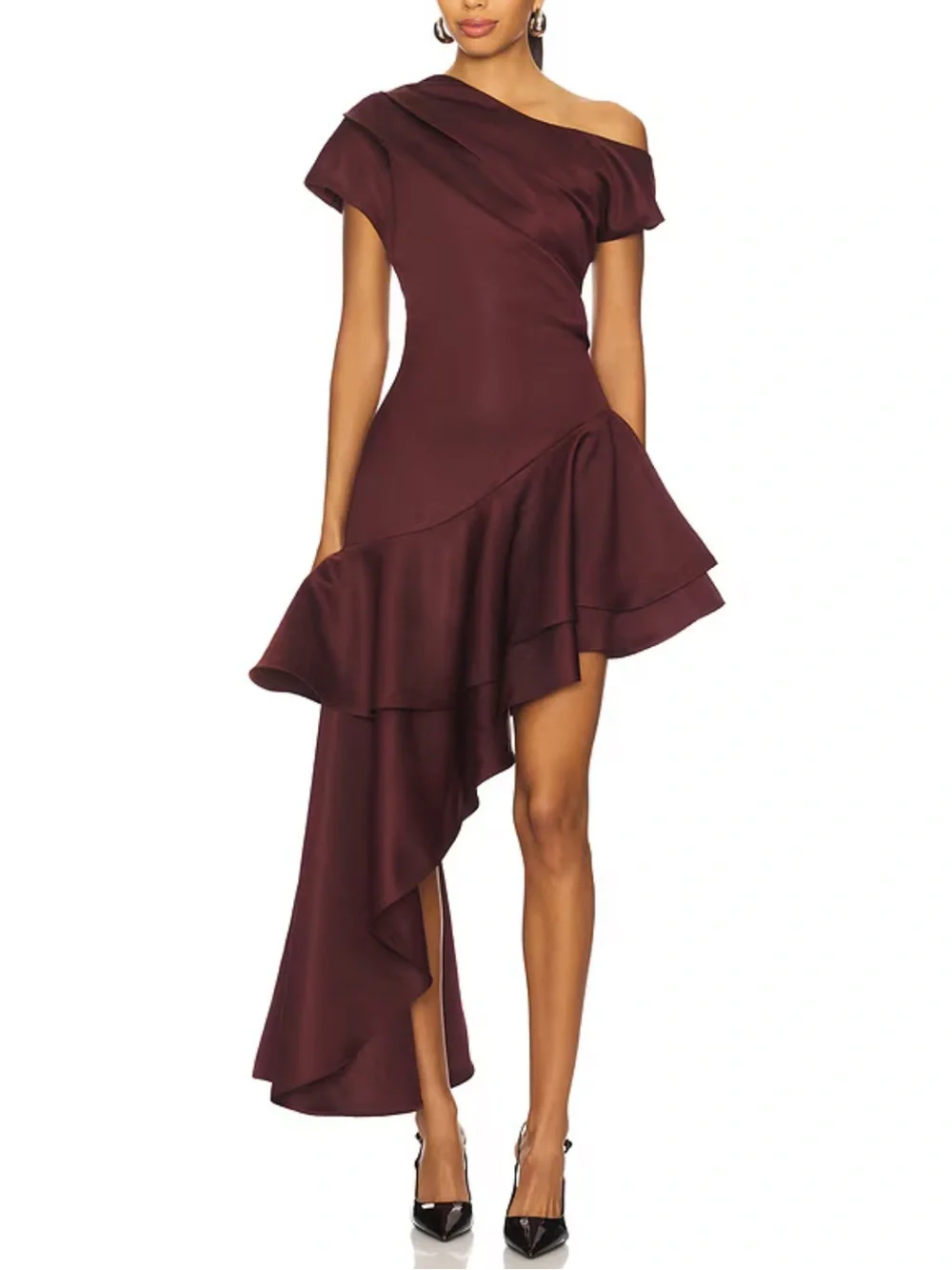 Elliatt Livia Gown in Berry